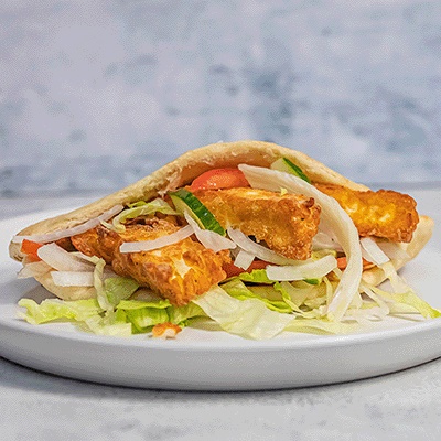 Halloumi Pitta (V)